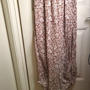 Acacia brown batik dress